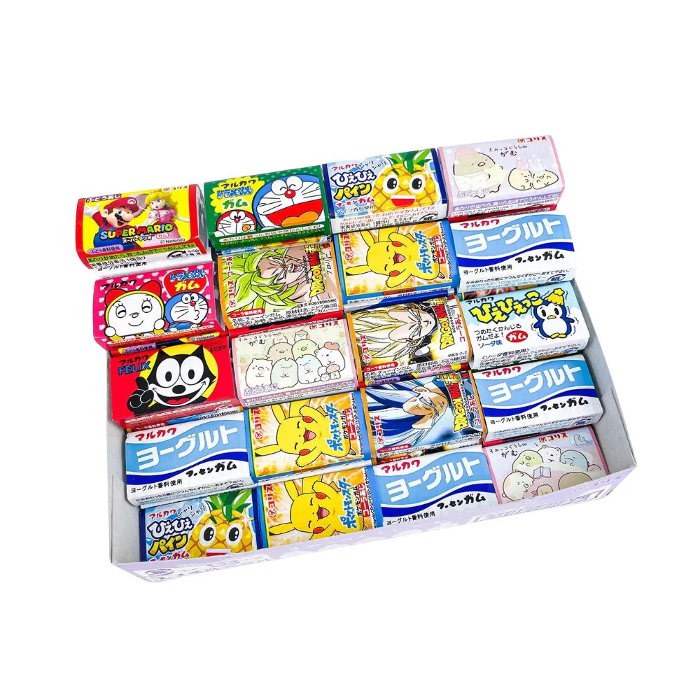 Japanese Assorted Gum Single Piece Only