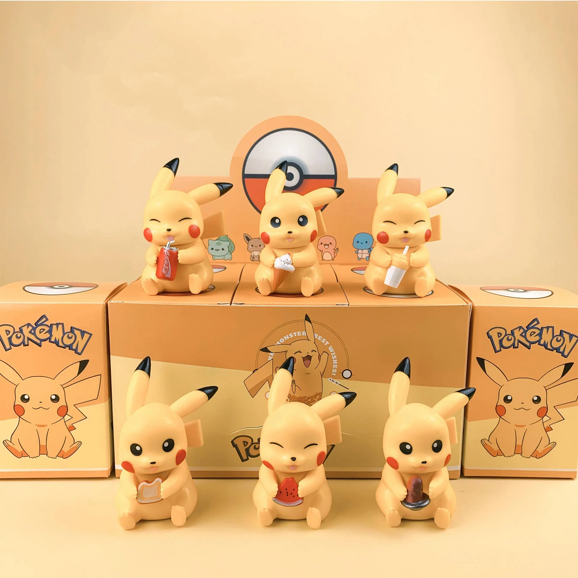Pokémon Figurines Ornament Blind Box-6unit: Sleeping bag pokemon - Image 2