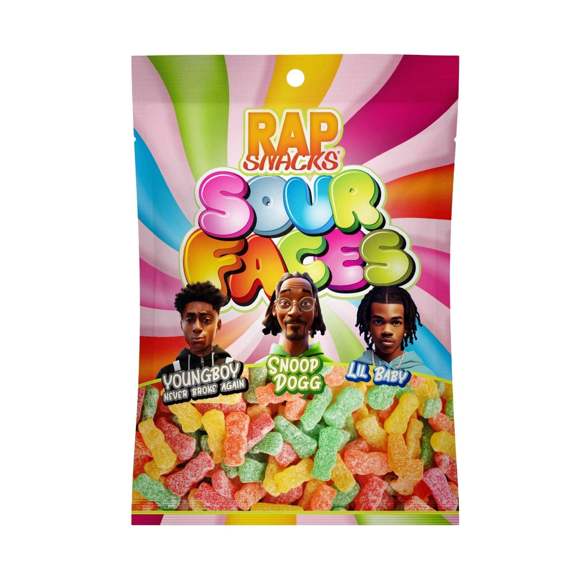 Rap Snacks Sour Faces (5.3oz) - Image 2