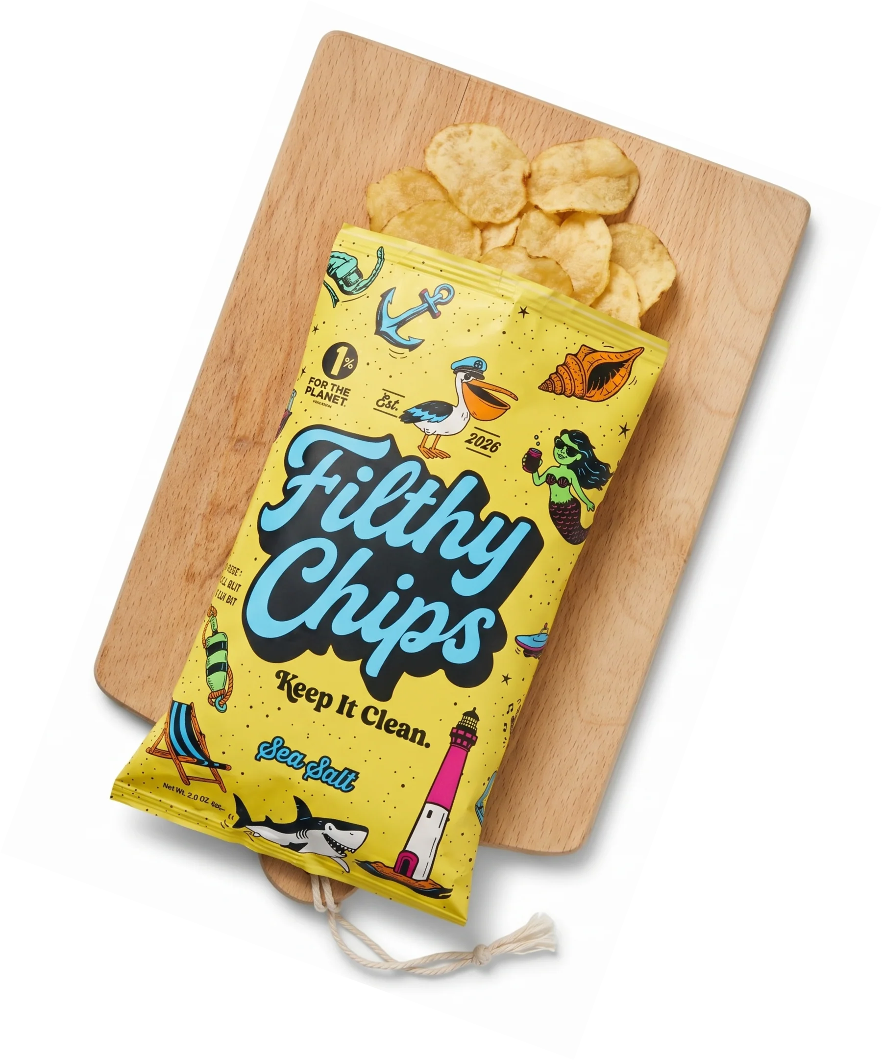 Sea Salt Avocado Oil Kettle Potato Chips - 2oz - Image 2
